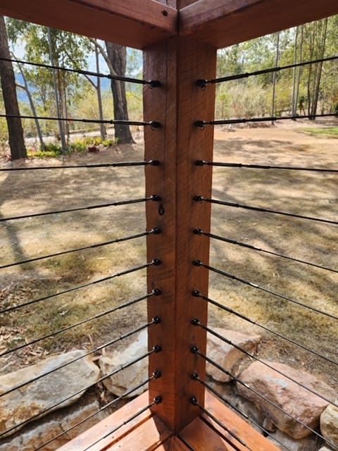 Black Stainless Steel Pre Swaged Wire Kits with Lag Screws. - Image 3