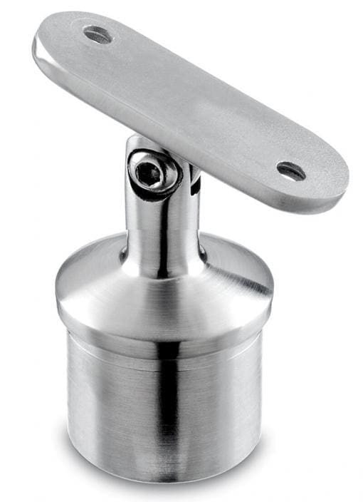 Toprail support flat adjustable