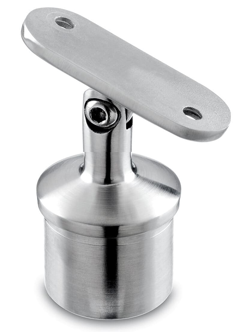 Toprail support flat adjustable