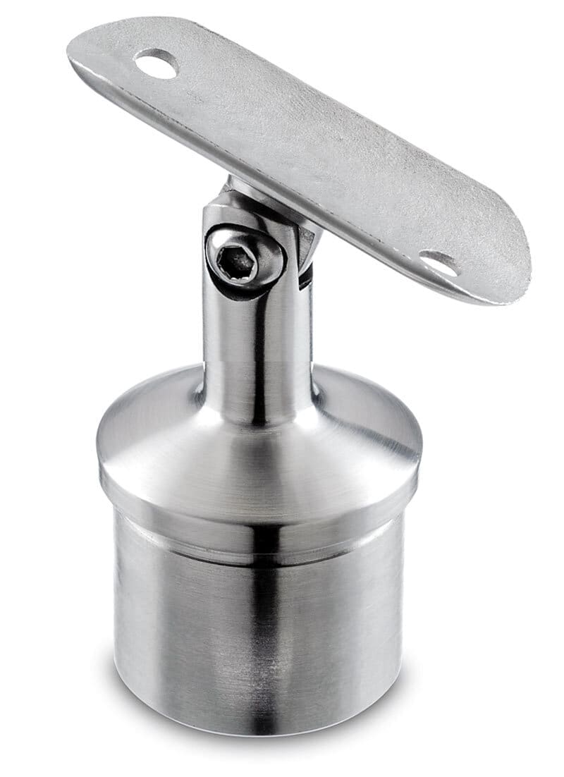 Toprail support round adjustable