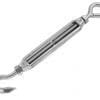 6mm 316 stainless steel hook & eye turnbuckle