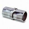 Stainless Straight flush joiner 50mm round tube