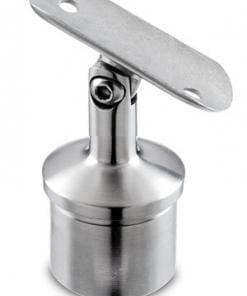 50mm Round post with adjustable top made 316 Stainless