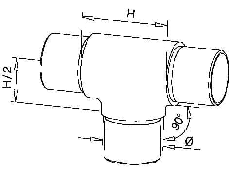 Stainless Tee joiner